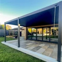 Foișor 12 X 12 Cu Acoperiș din Aluminiu