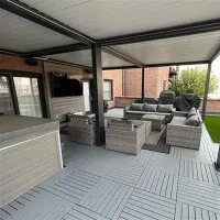 Foișor de acoperiș metalic cu hardtop