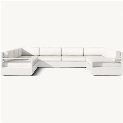 Canapea supradimensionată în aer liber