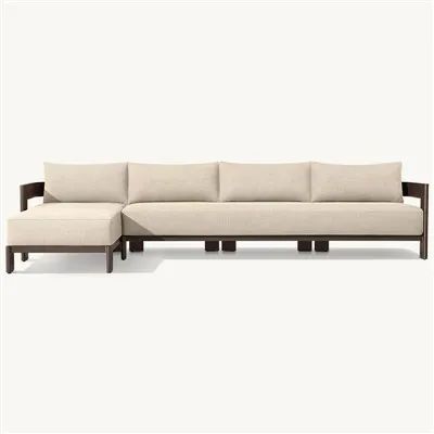 Secțional de exterior de colț mic